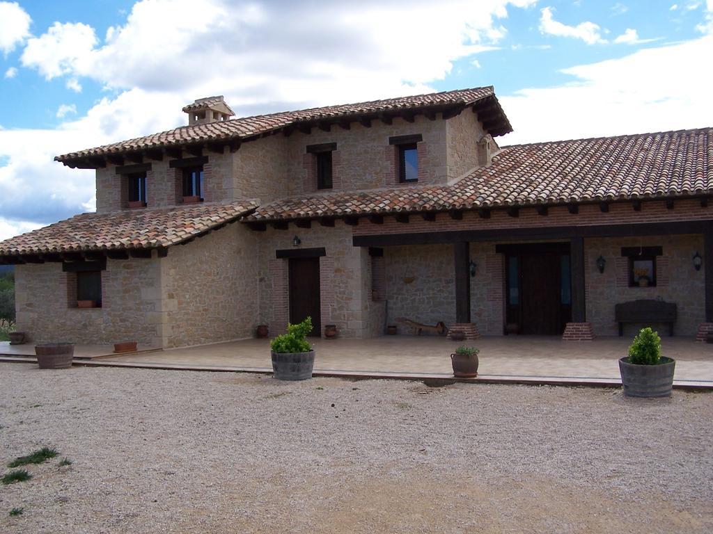 La Contrada Hostal Arens de Lledo Exterior foto